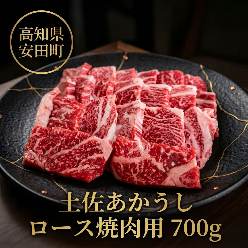 土佐あかうし ロース 焼肉用 700g 希少 土佐 あかうし ロース 約700g 冷凍 国産 牛肉 牛ロース 焼肉用 焼き肉 和牛 BBQ バーベキュー キャンプ キャンプ飯 キャンプめし MT-08