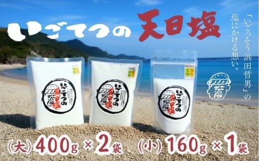 いごてつ 天日塩 調味料 塩 セット 小分け 便利