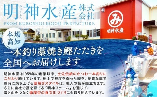 高知ひろめ市場 かつおのたたき 明神水産 わら焼き 鰹 750g 鰹