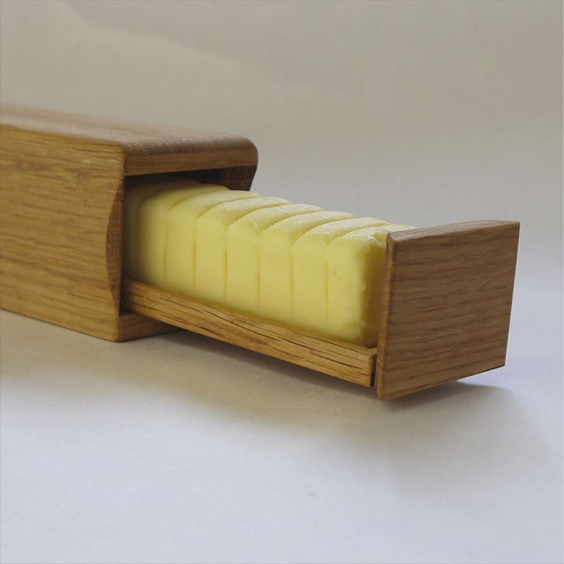 〈工房SHIMS〉バターケース (引き出し型・100g用) 受注生産 [M179]