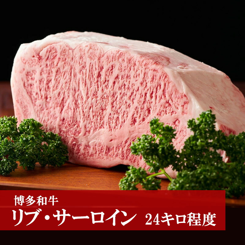博多和牛リブ・サーロイン(24kg程度) [M58]