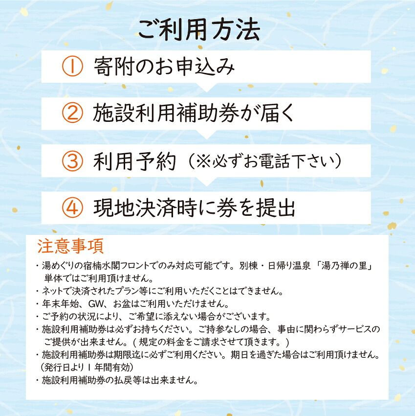楠水閣 施設利用補助券 20,000円 [M798] 脇田温泉 会席料理 九州 観光 旅行 宿 旅館 父の日 プレゼント ギフト 食べ物 食事 ランチ 食事券 レストラン 旅行 宿泊 福岡県 宮若市