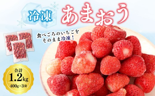 A194 冷凍あまおう×3袋 合計 3袋
