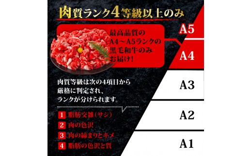 訳あり！【A4～A5】黒毛和牛 切り落とし 400g~1.5kg