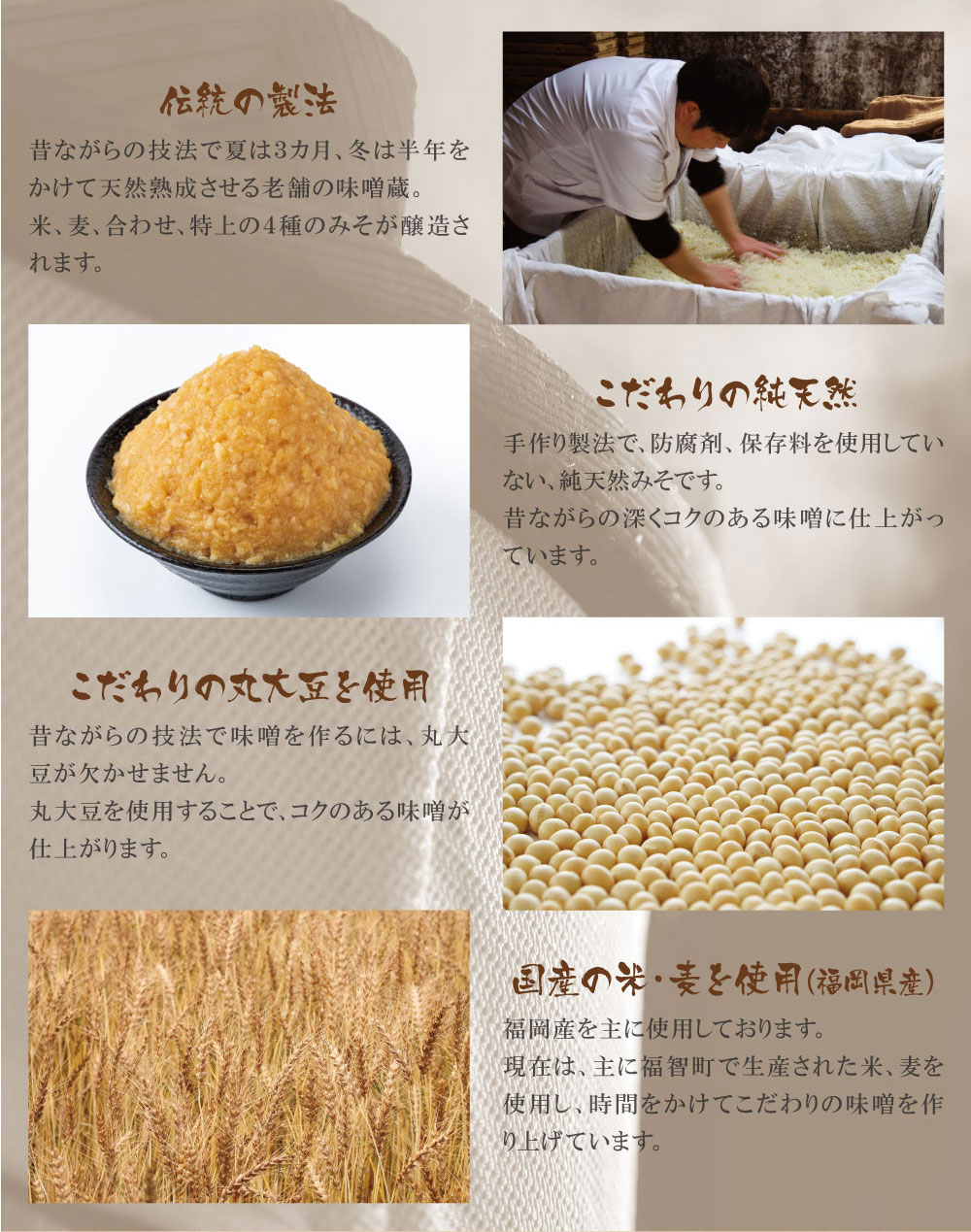 ＼選べる種類／小西みそ 純天然みそ 2～3.2kg(袋入・樽入) 米みそ 麦みそ 合わせみそ 特上みそ 4種食べ比べ 味噌 みそ ミソ 国産 人気 みそ おすすめ 味噌 手作り 調味料 国産 天然
