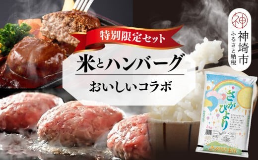 特別 セット さがびよりと佐賀牛ハンバーグ
