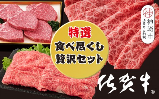 佐賀牛特選食べ尽くし贅沢セット H996P131