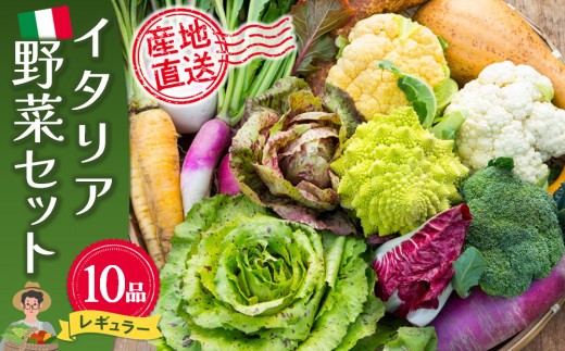 イタリア野菜セットレギュラー 10品