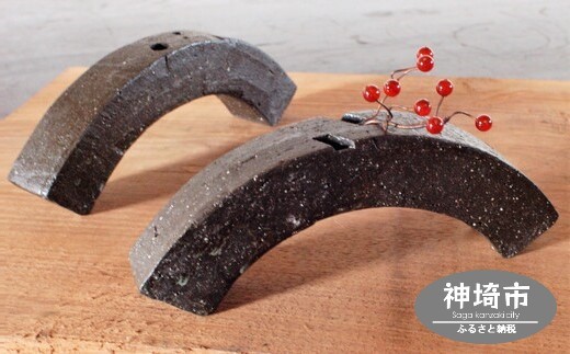 花器 アーチ 黒 H038127
