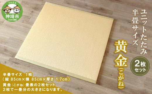 ユニットたたみ半畳サイズ2枚セット H075109