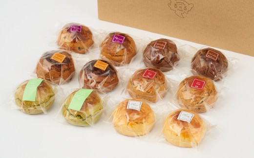 【米粉スイーツ専門店】米粉のスコーンセット 12個セット(6種 × 2個)【グルテンフリー 小麦粉不使用 焼菓子 贈り物 お歳暮 お中元 お祝 スイーツ デザート ギフト】(H053321)