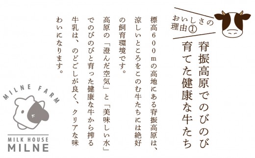 『ミルン牧場の飲むヨーグルト』800ml×2本 【牛乳 牧場 ノンホモ 低温殺菌 セット のむヨーグルト 乳飲料】(H102131)