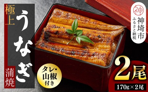 【9月末で受付終了】【職人手焼き】国産特大うなぎ蒲焼2尾(1尾あたり約170g前後)【国産 特大 うなぎ 鰻 ウナギ ふっくら 柔らか 鰻重 きざみ鰻 うなぎのせいろ蒸 タレ付】(H097113)