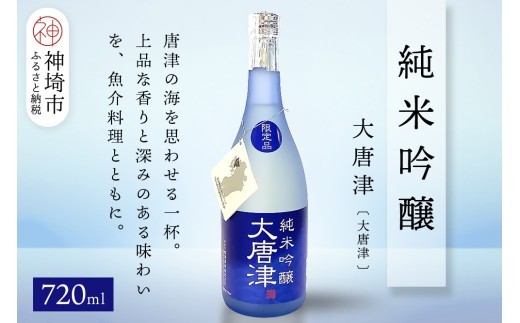 純米吟醸大唐津(大唐津) 720ml【酒 日本酒 純米吟醸酒 冷や ふるさと納税】(H116257)