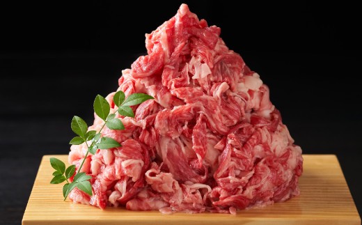 【12か月定期便】訳あり!佐賀産和牛切り落とし 1.2kg(600g×2P)×12回【肉 牛肉 ブランド牛 黒毛和牛 ふるさと納税】(H112320)