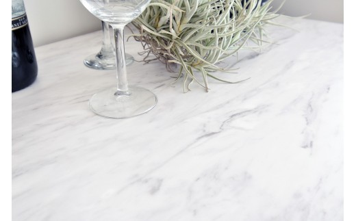ビルネ 90 ランドリーキャビネット GY【グレー 完成品 大理石調 真鍮 ランドリー収納 バスケット2個付き】(H062385)