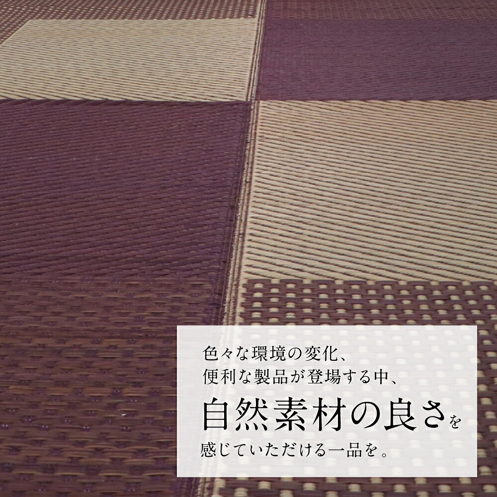【選べるサイズ・カラー】熊本県八代市産のい草を使って織り上げたラグ『DXモーニング』(全2サイズ)(全2色) 国産 イグサ 茣蓙 ござ ラグ カーペット 絨毯 マット 織物 敷き物 インテリア