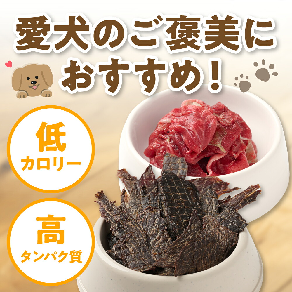 ペット用 馬肉切り落とし1kg＆馬刺しジャーキー100g 馬肉 ペットフード 愛犬 ドッグフード おやつ 食事 ごはん