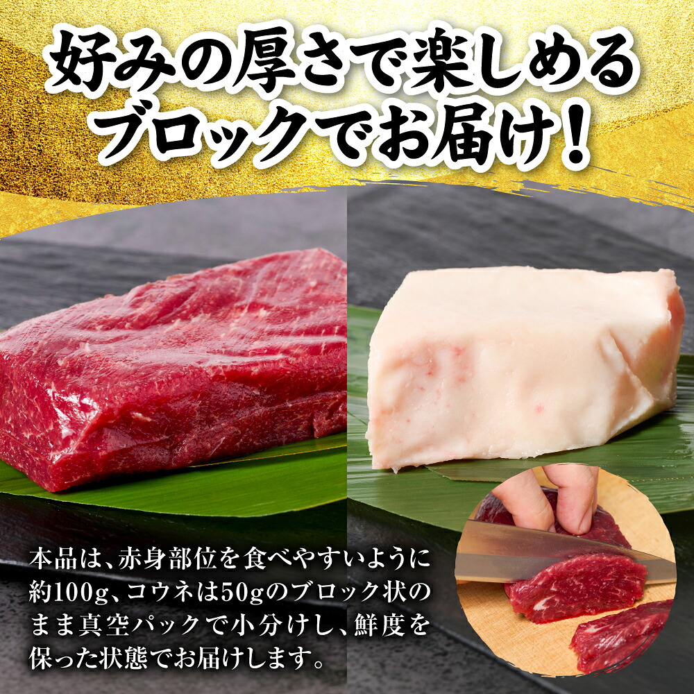 【選べる内容量】 国産 熊本肥育 紅白馬刺しセット 350g～850g 馬肉 赤身 コウネ たてがみ 刺し身 刺身 新鮮 ヘルシー おつまみ 晩酌 贈り物 真空パック ブロック 冷凍 熊本県