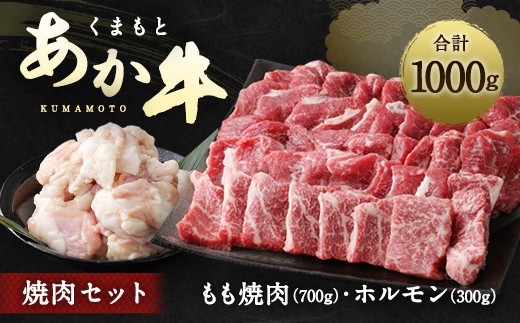 くまもとあか牛 焼肉 セット 合計1000g