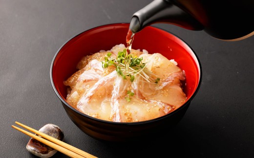 ＜ R8年熊本地震復興支援 ＞天草の味 食べ比べ 2種 セット (各6袋 計12袋) 海鮮丼 真鯛 タイ アカモク
