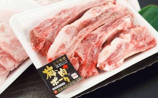 完全無薬！梅肉エキス肥育 天草梅肉ポーク【精肉3点】セット 計約4.6kg 計10パック 豚肉 お肉