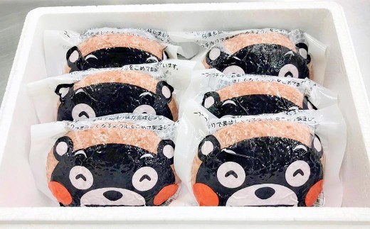 ＜ R8年熊本地震復興支援 ＞くまモンあか牛ハンバーグセット（あか牛ハンバーグ約120g×6個） 合計720g あか牛 ハンバーグ くまモン 牛肉 お肉 肉 褐牛 褐毛和種 和牛 国産牛 セット 熊本