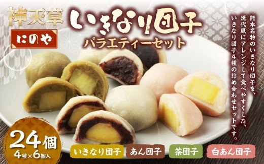熊本上天草 にのやのいきなり団子バラエティーセット