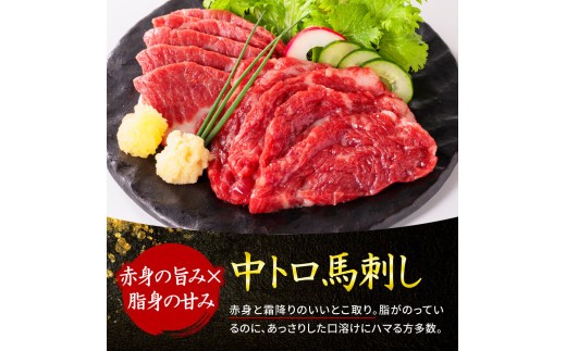 【小分け】4種 馬刺し セット 約50g 4パック 約200g 馬刺しセット 馬刺し 馬刺 ばさし basashi 熊本馬刺し 赤身馬刺し 馬肉 ばにく 上赤身 上赤身馬刺し 中トロ 中トロ馬刺し