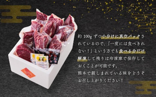 【小分け】赤身 馬刺し セット 約100g 10p 1kg 1000g 赤身馬刺し 赤身馬刺しセット 馬刺しセット ばさし basashi 熊本馬刺し 国産馬刺し 馬肉 ばにく 馬肉セット 馬