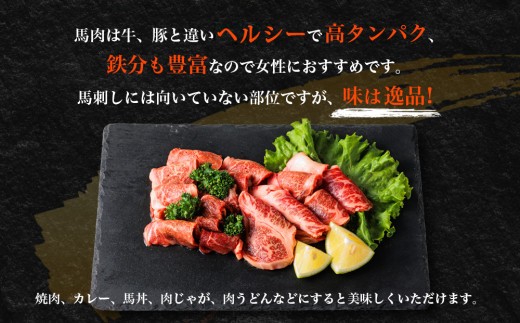 【焼肉用】馬肉 200g 馬肉セット 馬肉 ばにく 焼肉 焼き肉 やき肉 やきにく 焼肉セット BBQ バーベキュー バーベキューセット 馬肉セット 馬 馬肉 赤身馬肉 熊本馬肉 国産馬肉 阿蘇馬肉