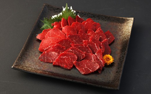 熊本県産 馬刺し 450g セット (小) 食べ比べ 詰め合わせ 醤油付き 馬肉 肉