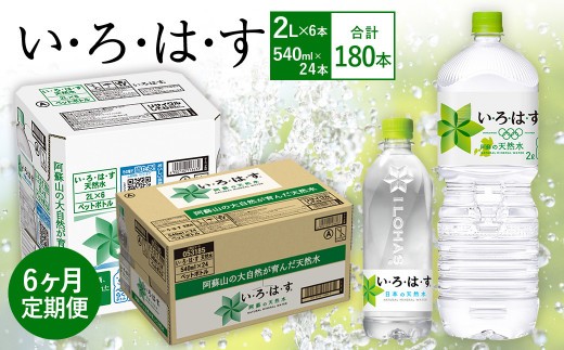 い ろ は す いろはす 阿蘇の天然水 2LPET×6本 1ケース