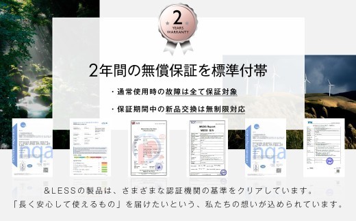 ストレートアイロン 【2年保証】 ／ 日本製 5段階温度調節 ヘアアイロン 24mm 送風機能 ダメージレス スタイリング オートオフ 自動電源オフ 【&Less BEAUTY】