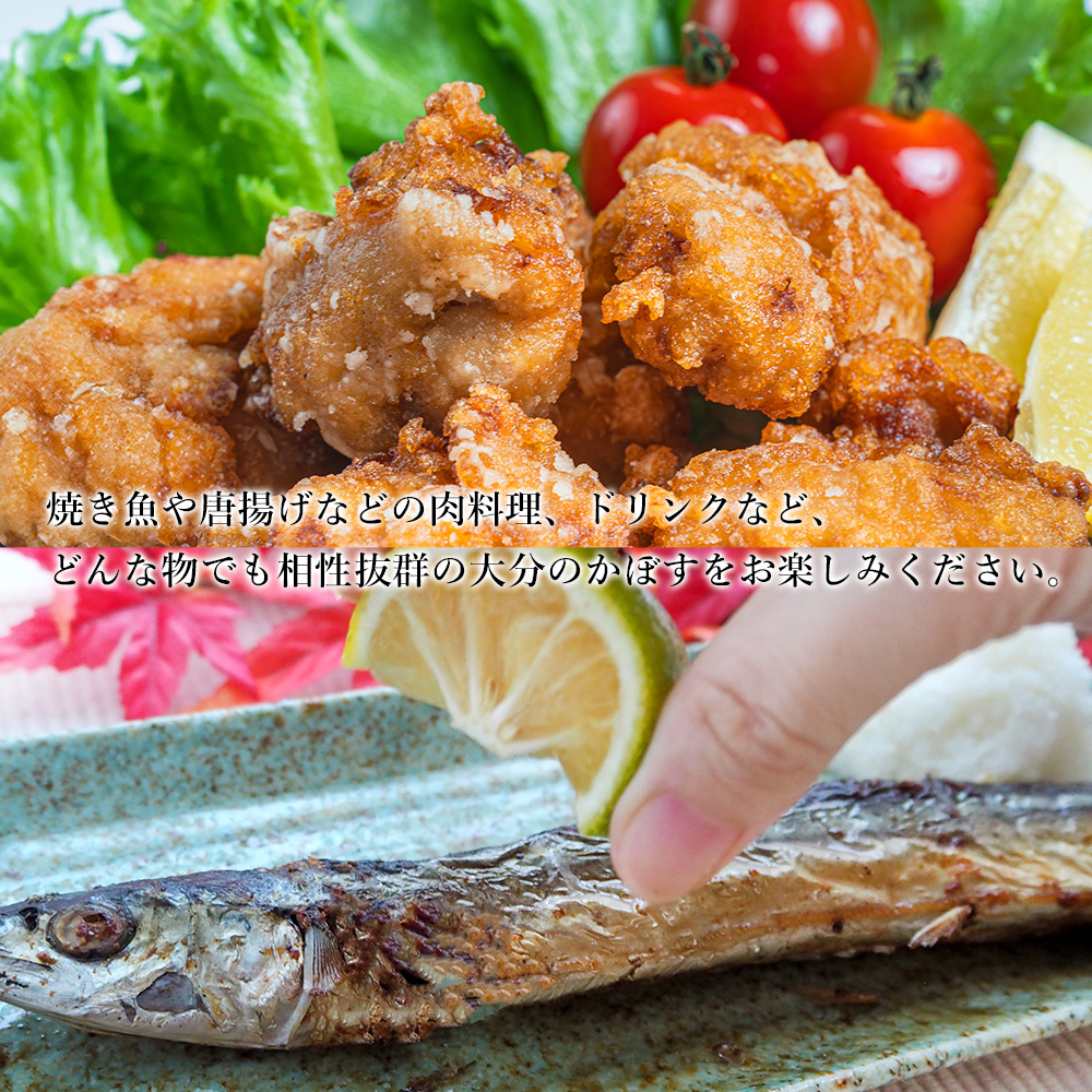 大分県産 かぼす 約 1.8kg