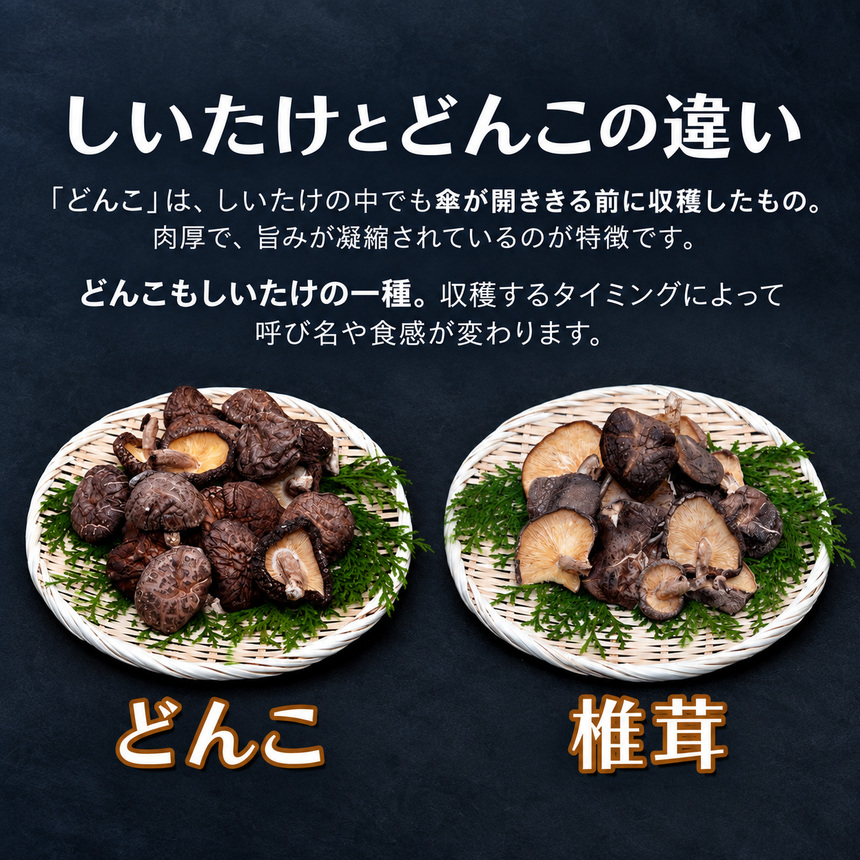 乾燥椎茸 国産 上どんこ270g