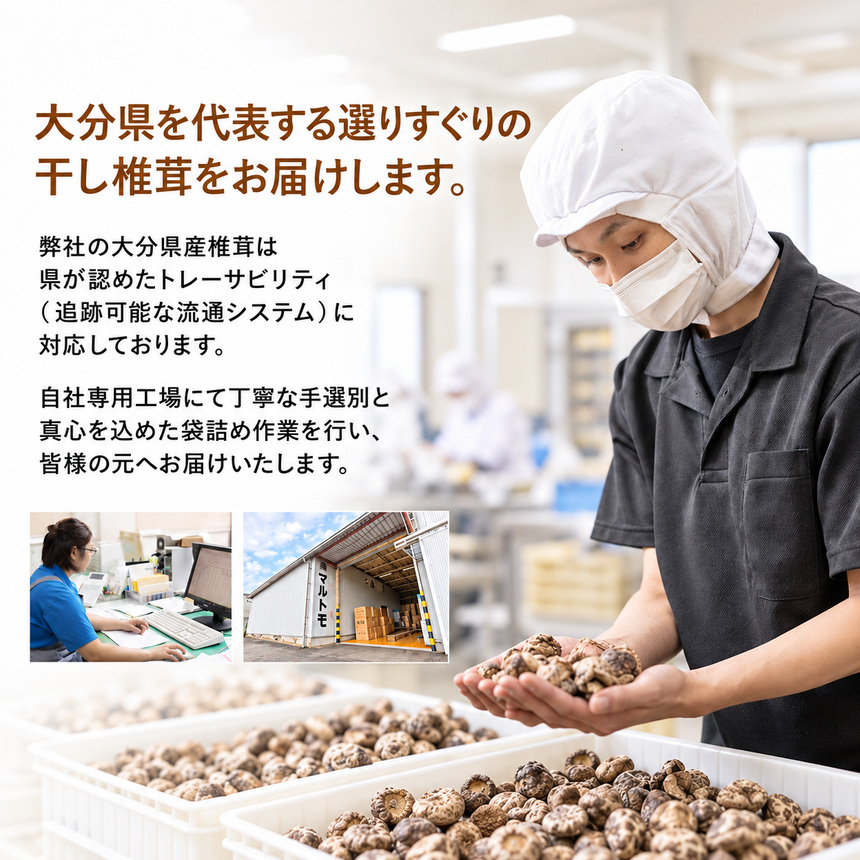 乾燥椎茸 訳あり 椎茸 300g