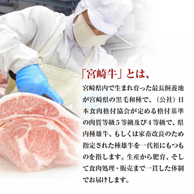宮崎牛 赤身&肩ロース 食べ比べ焼肉セット1kg(500g×2) 4等級以上 ブランド牛 内閣総理大臣賞4連覇 ミヤチク 黒毛和牛 国産牛肉<47-10b>