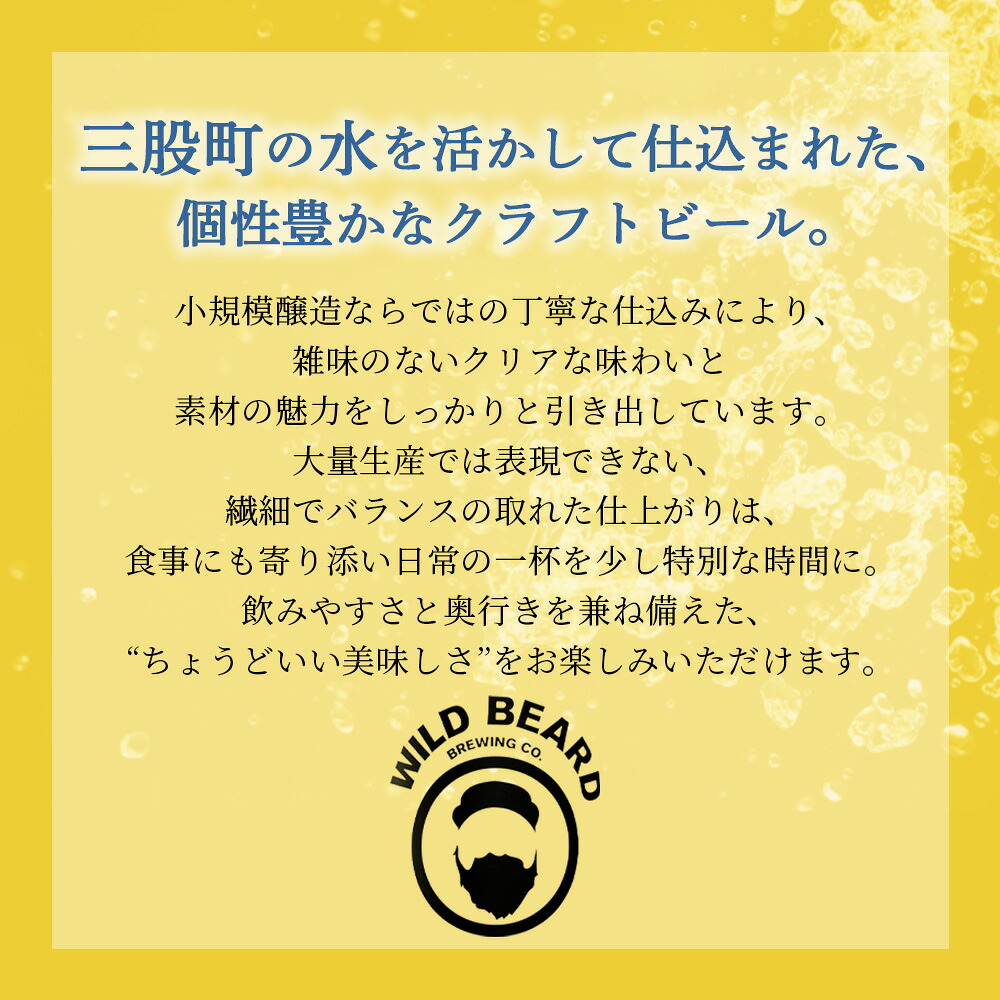 三股町の水で造るクラフトビール飲み比べ 6本/12本 詰め合わせ セット 3種 ペールエール グリセット ダークラガー 3.5％  5% お酒 アルコール ギフト 贈り物 プレゼント 宅飲み【MI745-wb】