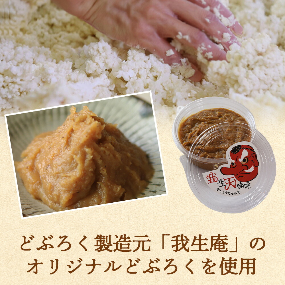 我生天味噌 1〜4個 1個300g 選べる 内容量 個数 みそ ミソ 調味料 酵母 どぶろく味噌 ドブロク 米 料理 お味噌汁 パック 発酵食品 まろやか マイルド 風味 旨味 加工食品 和食 和 【MI576-gs】