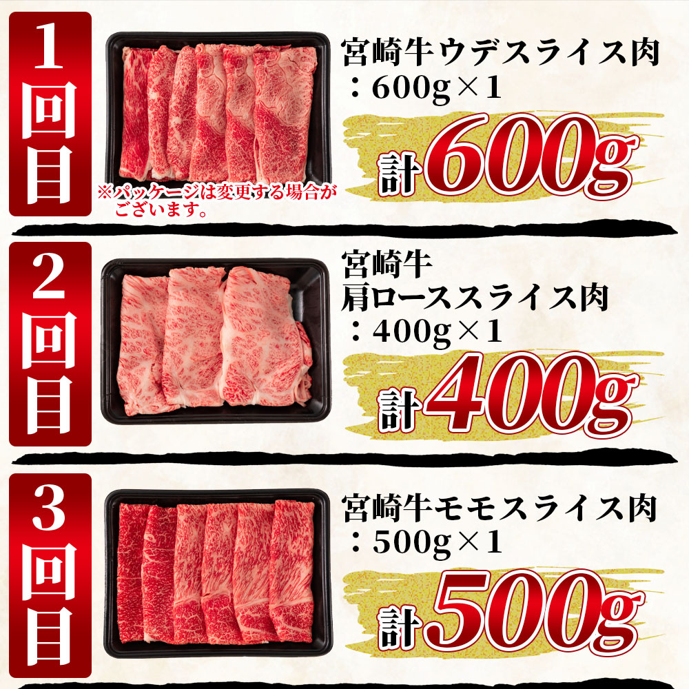 【6ヶ月定期便】総重量3.1kgの宮崎牛味わい尽くし国産ブランド牛 牛肉 おすすめ 宮崎牛 人気 コスパ 量が多い 牛モモ モモ 牛バラ バラ ウデ 肩 肩ロース 牛肩ロース 【MI076-my】