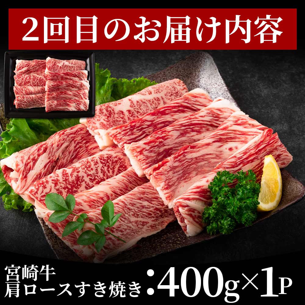【定期便6か月】宮崎牛を存分に味わうセット 総量3.0kg 国産 ブランド牛 牛肉 おすすめ 黒毛和牛 国産牛肉 和牛 人気 コスパ 定期便 量が多い A4 A5 【MI231-nh】