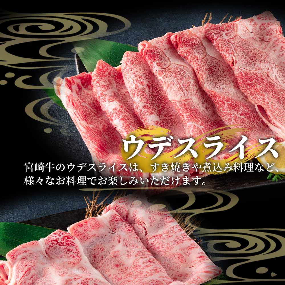【3ヶ月定期便】総重量1.5kgの宮崎牛スライス味わいお試しセット総重量1.5kg国産ブランド牛 牛肉 おすすめ 黒毛和牛 国産牛肉 和牛 人気 コスパ 定期便 量が多い 切り落とし【MI242-my】