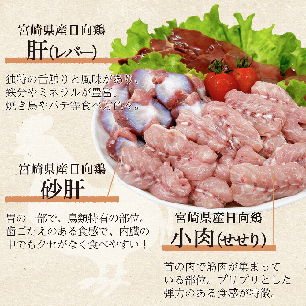 宮崎県産日向鶏 焼肉セット 約3kg 国産 鶏 肉 精肉 とりにく もも モモ肉 せせり セセリ 肝 レバー 砂肝 すなぎも きも 小肉 焼き鳥 焼き肉 BBQ 使いやすい 小分けパック 【MI454-tr】