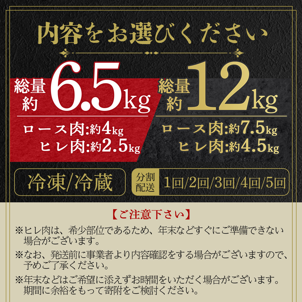 宮崎牛 シン極(きわみ) 総量約6.5kg/総量約12kg 選べる 内容量 冷蔵・冷凍、5回まで発送選択可能 国産ブランド牛 牛肉 おすすめ 黒毛和牛 国産牛肉 和牛 人気 コスパ 定期便 【MI019-nk】