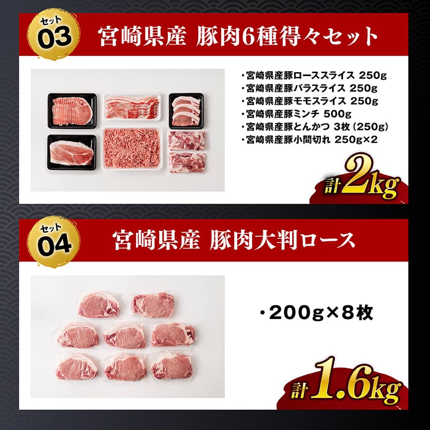※回数が選べる※厳選！宮崎県産豚肉鶏肉定期便 - 豚肉 豚 肉 鶏肉 鶏 肉 国産 宮崎県産 3回 5回 定期便 小分け バラエティ豊富 大活躍の豚肉