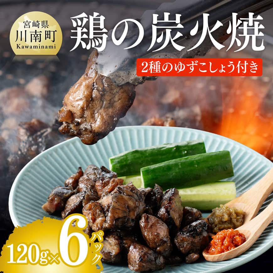 鶏の炭火焼き「宮崎の技セット」6パック - 手作業で仕上げたこだわりの味 肉 鶏肉 加工品 惣菜