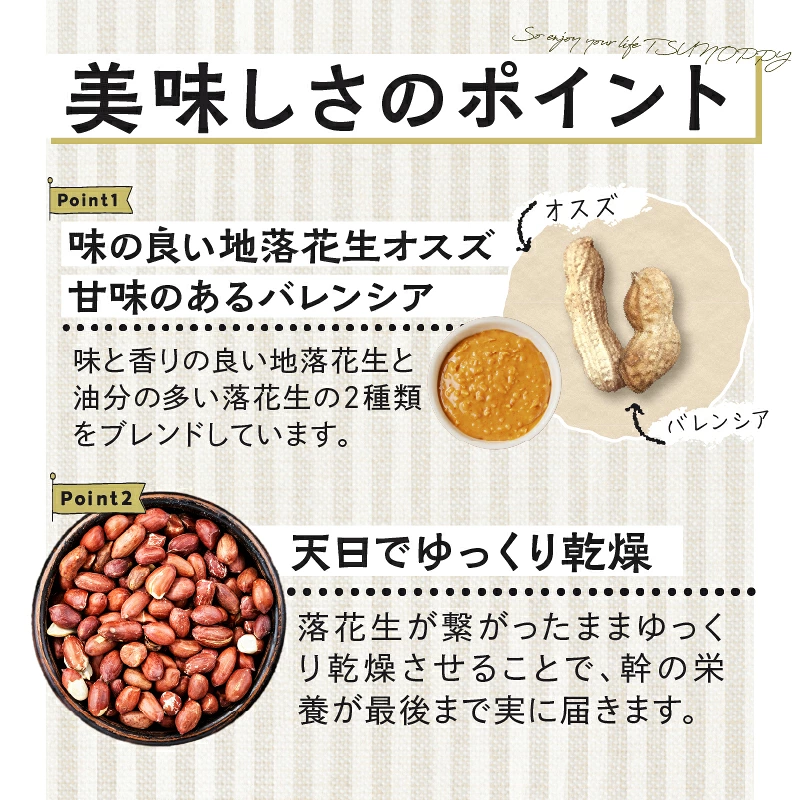 【2週間以内発送】\ポスト投函/小さい農家がこだわって創った「ピーナッツドレッシング(みそ)計1本」 落花生 調味料 国産_T024-0087