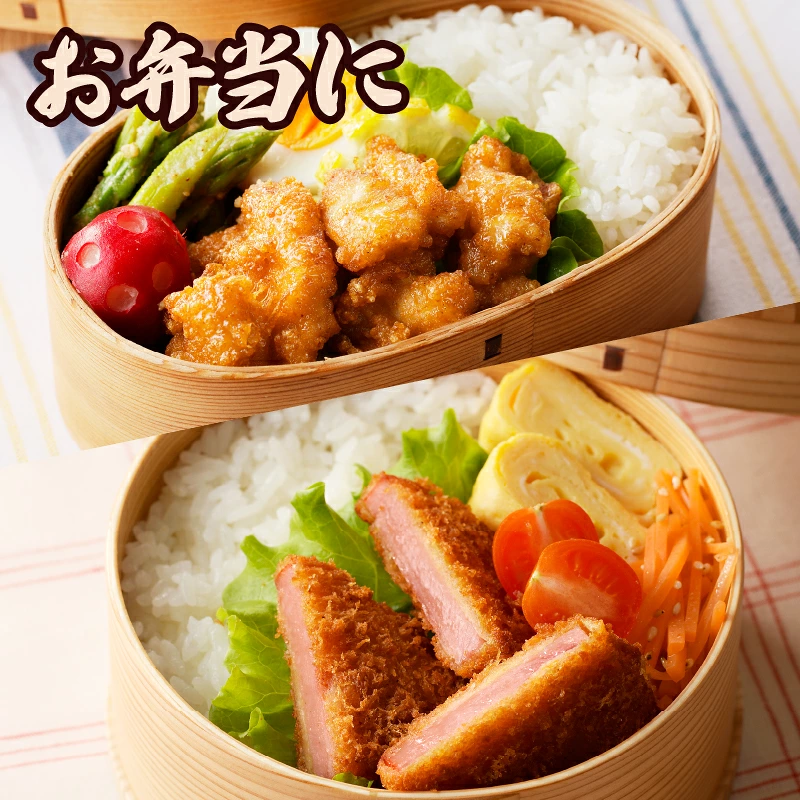 簡単調理!!唐揚げ&ハムカツセット(合計8パック) 鶏肉 豚肉 加工品 国産_T006-0057