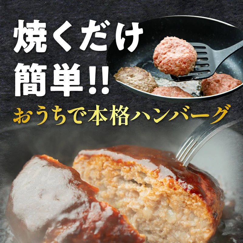 【個数が選べる！！】 宮崎県産豚プレミアムハンバーグ_T001-0107-SKU